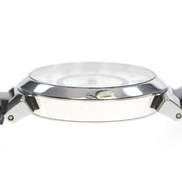 LOUIS VUITTON Tambour slim 8P diamond Silver Dial Quartz Ladies - Picture 3 of 6